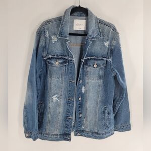 KanCan Denim Jacket Size Large
